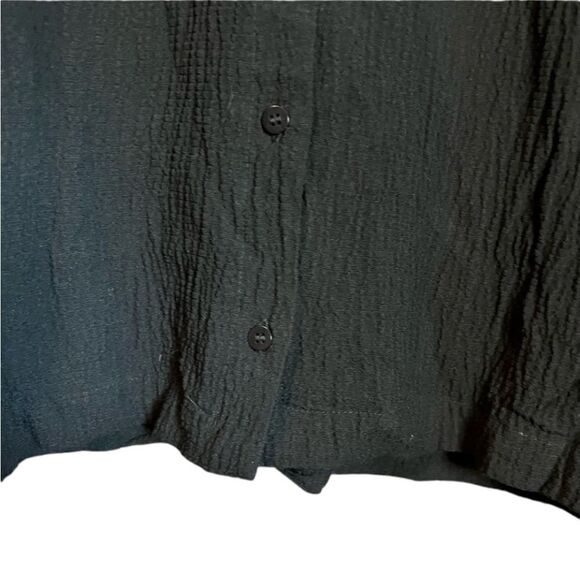 NWT! Jones New York black button up tank top - Picture 8 of 11